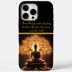 Buddha meditiert unter einem Baum iPhone 16 Pro Max Hülle