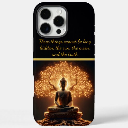 Buddha meditiert unter einem Baum Case-Mate iPhone Hülle (Rückseite)