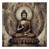 BUDDHA MEDITING, A P #2 POSTER (Vorderseite)