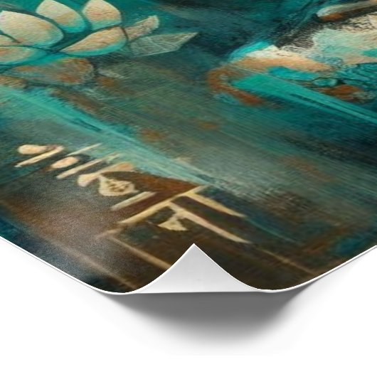 BUDDHA MEDITING AP #10 POSTER (Ecke)