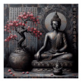 BUDDHA MEDITING AP #13 POSTER (Vorderseite)