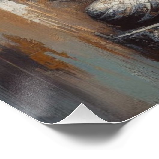 BUDDHA MEDITING AP #4 POSTER (Ecke)