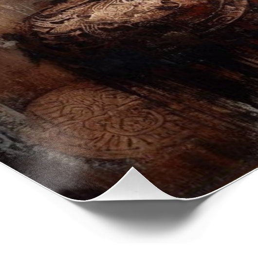 BUDDHA MEDITING AP #5 POSTER (Ecke)