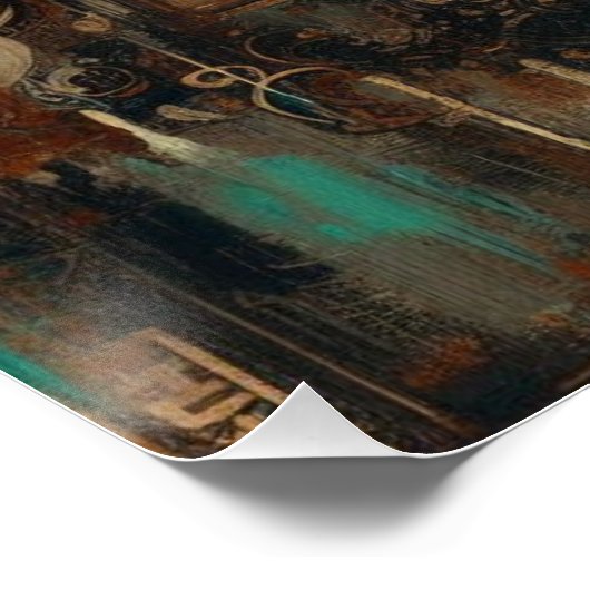 BUDDHA MEDITING AP #6 POSTER (Ecke)