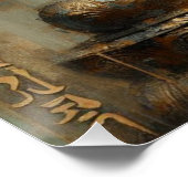 BUDDHA METALLIC PAINT ART #17 POSTER (Ecke)