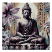BUDDHA METALLIC PAINT ART #7 POSTER (Vorderseite)