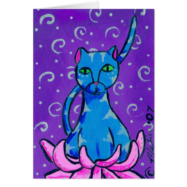 Buddha-Miezekatze (Vorne)