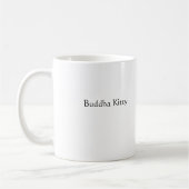 Buddha-Miezekatze Kaffeetasse (Links)