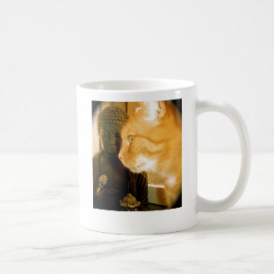 Buddha-Miezekatze Kaffeetasse