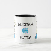 Buddha-Miezekatze-Schale Tasse (Zentrum)