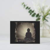 Buddha Mind ist alles Postkarte (Stehend Vorderseite)