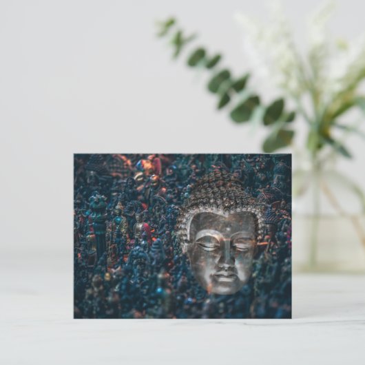 Buddha Mind Postkarte (Stehend Vorderseite)