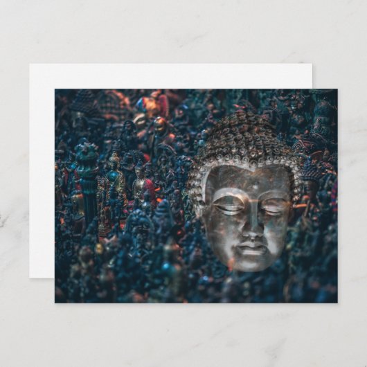 Buddha Mind Postkarte (Vorne/Hinten)