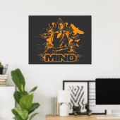 Buddha Mind Print Poster (Heimbüro)