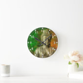Buddha Mind Runde Wanduhr (Zuhause)