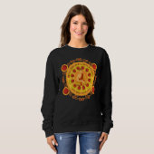 Buddha Mindfulness Buddhist Gautama Buddhism Lovin Sweatshirt (Vorne ganz)