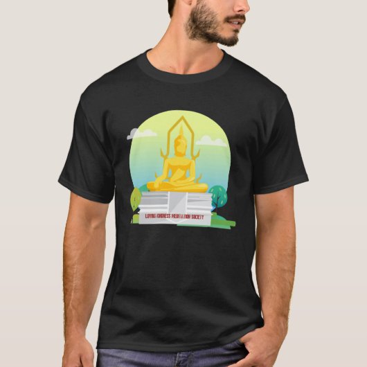 Buddha Mindfulness Buddhist Gautama Buddhism Lovin T-Shirt (Vorderseite)