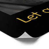 Buddha mit Inspirierend Angebot Poster (Ecke)