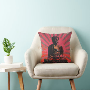 Buddha Moderne Kunst Kissen