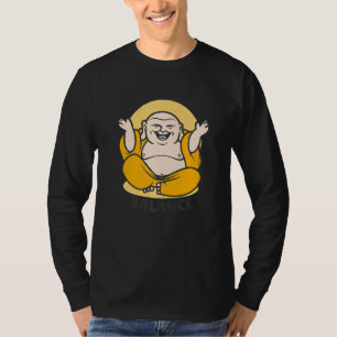 Buddha Monk Namaste Buddhismus Leben dreht sich al T-Shirt