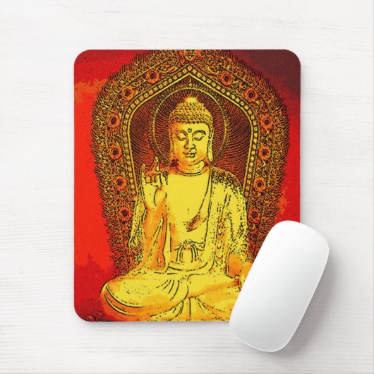 Buddha Mousepad (Mit Mouse)