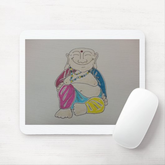 Buddha Mousepad (Mit Mouse)