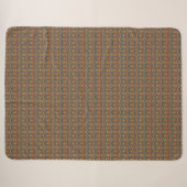 Buddha-Muster Sherpadecke (Vorderseite (Horizontal))