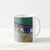BUDDHA MUSTERT Tasse (VorderseiteRechts)