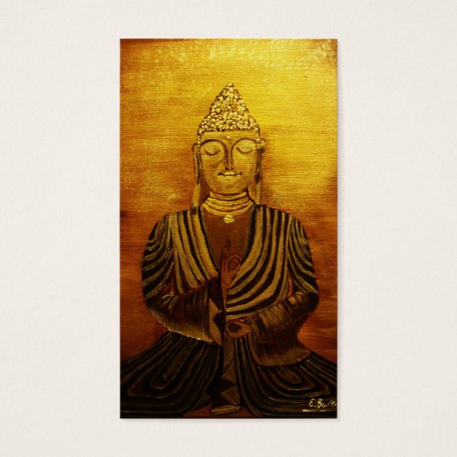 "Buddha" nach Orginalbild von Eva Borowski (Vorderseite)