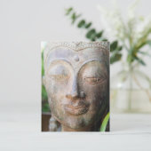 Buddha Nah auf Postkarte (Stehend Vorderseite)