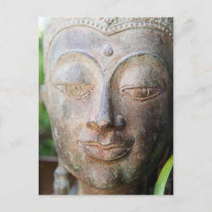 Buddha Nah auf Postkarte