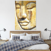 Buddha Nah-up Black & White Leinwanddruck (Insitu (Schlafzimmer))