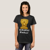 Buddha Namastay Sober Alcoholic Abstinence Hope So T-Shirt (Vorne ganz)