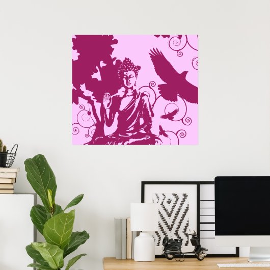 Buddha Nature Print Poster (Heimbüro)