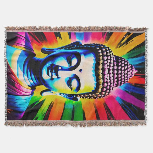 Buddha Neon Decor Decke (Vorderseite)