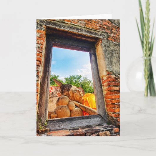 Buddha-Neuausrichtung, Ayutthaya Karte (Vorderseite)