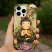 Buddha niedlich meditieren | Zen Lotus Spirituelle Case-Mate iPhone Hülle