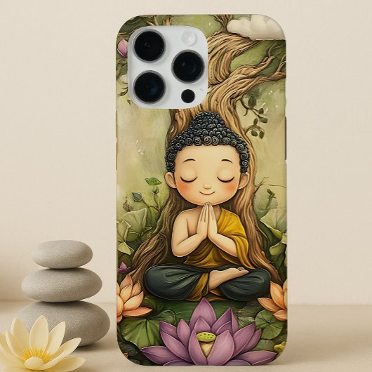 Buddha niedlich meditieren | Zen Lotus Spirituelle Case-Mate iPhone Hülle