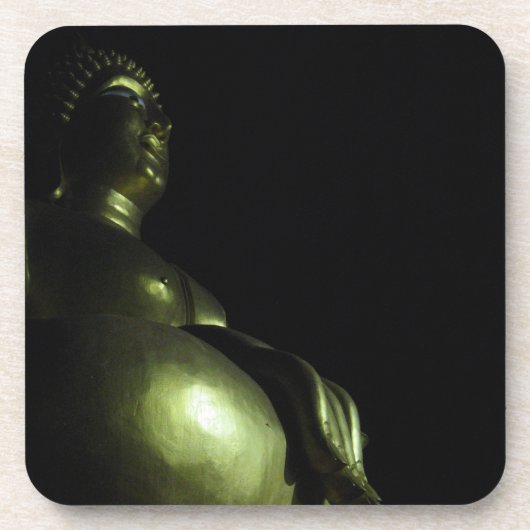 Buddha Night Getränkeuntersetzer (Vorderseite)