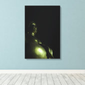 Buddha Night Leinwanddruck (Insitu (Holzboden))