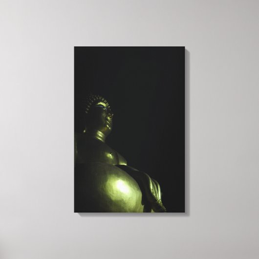 Buddha Night Leinwanddruck (Vorderseite)