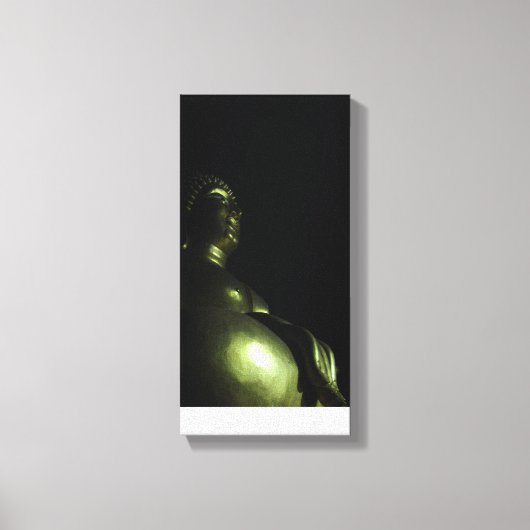 Buddha Night Leinwanddruck (Vorderseite)