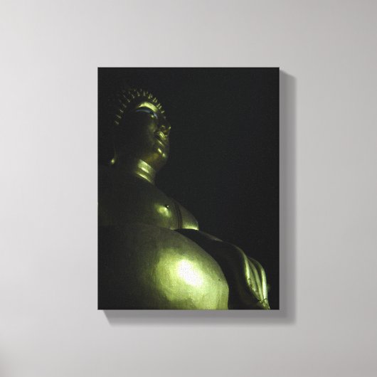 Buddha Night Leinwanddruck (Vorderseite)