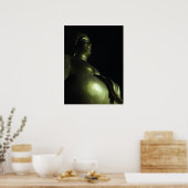 Buddha Night Poster (Küche)