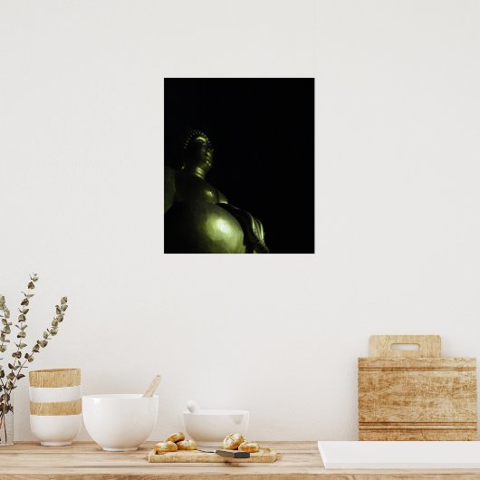 Buddha Night Poster (Küche)