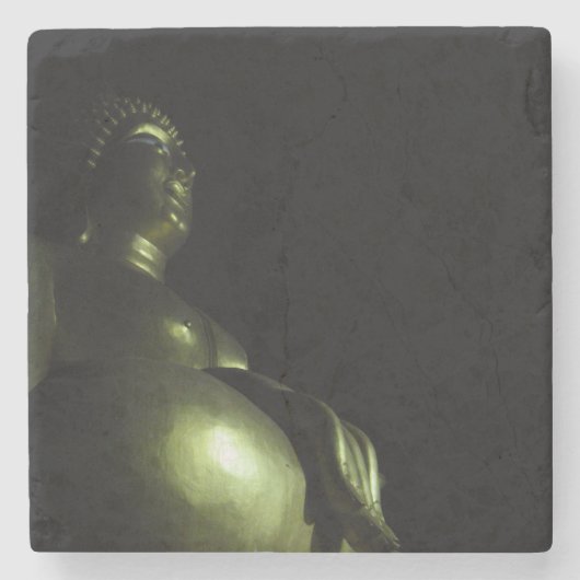 Buddha Night Steinuntersetzer (Vorderseite)