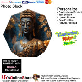 Buddha Octagon Foto Block