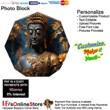 Buddha Octagon Foto Block