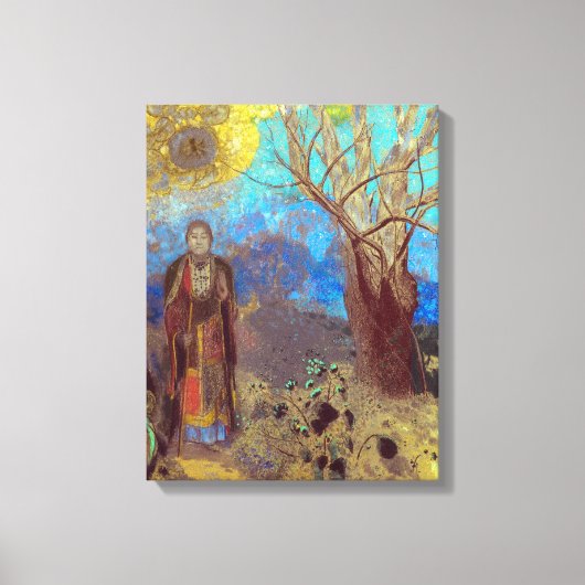 Buddha | Odilon Redon | Leinwanddruck (Vorderseite)