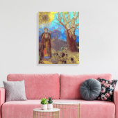 Buddha | Odilon Redon | Leinwanddruck (Insitu (Wohnzimmer))